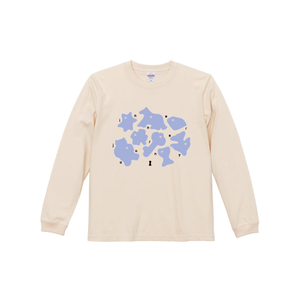 inner journeyひみつのロンT(ivory)